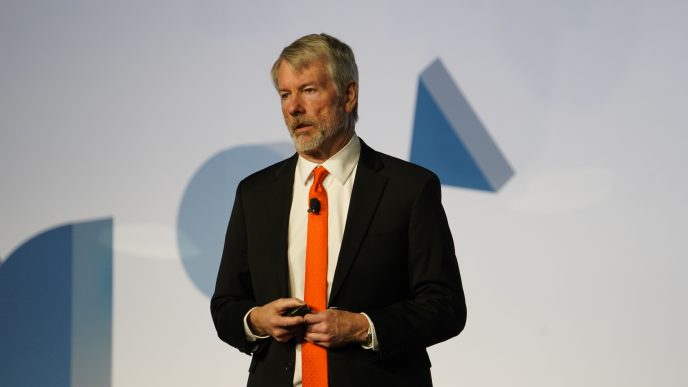 Michael Saylor’s (MSTR) Bitcoin Buys Aren’t Making up for Slowing Spot Demand