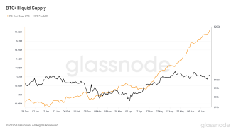BTC’s Illiquid Supply Climbs to 72% of Total Circulating Supply, Reflects Strong HODL Trend