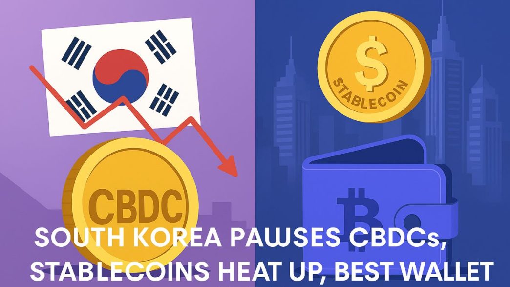 Stablecoins Heat Up as South Korea Renounces CBDCs: Why Best Wallet Wins