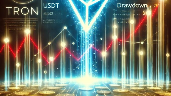 TRON Defies Market Dip as USDT Activity and Drawdown Metric Signal Growth