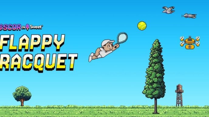 Wimbledon Stars Lead ‘Flappy Racquet’ Telegram Game Ahead of SCOR Token Launch