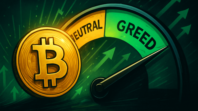 Bitcoin Neutral Sentiment Didn’t Last Long: Investors Already Greedy Again