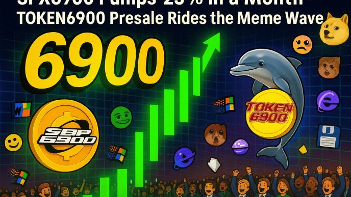 SPX6900 Pumps 23% in a Month – TOKEN6900 Presale Rides the Meme Wave